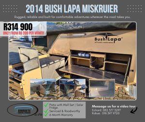 2014 Bush Lapa Miskruier Bush Lapa Caravan