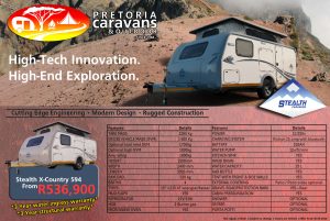 Stealth X-Country 594 Stealth Caravan